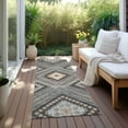thumbnail image 6 of Addison Rugs Chantille Indoor/Outdoor Transitional Geometric, Abstract Gray Washable Runner Rug, 2'3" x 7'6", 6 of 6