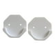 thumbnail image 1 of Soporte adhesivo Zulema para barra de cortina baño y cocina blanco, 1 of 7