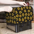 thumbnail image 6 of KLL Sunflowers Print 4 Slice Toaster Dust Covers Kitchen Small Appliance Cover with 2 Pockets,Can hold Jam Spreader Knife & Toaster Tongs (12.4 x 10.6 x 8.2), 6 of 6