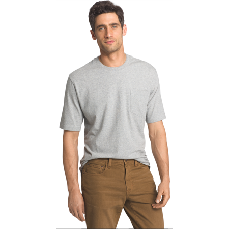 UPC 015844491907 product image for IZOD Men's Doubler Crew Neck Solid T-Shirt | upcitemdb.com