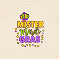 thumbnail image 4 of Inktastic Mister Mardi Gras with Crown and Dots Boys Baby T-Shirt, 4 of 5