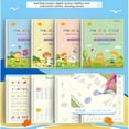 thumbnail image 2 of Oxinome Copybook, Magic Grooved Practice Copybook, Can Be Reused Handwriting Practice, Handwriting Practice Book with 1 Pcs Pen Holder and 10 Pcs Refills (1set), 2 of 7