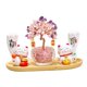 thumbnail image 4 of Figura de gato de la suerte, árbol del dinero, adorno de escritorio, decoración Feng Shui, Maneki Neko B, 4 of 9