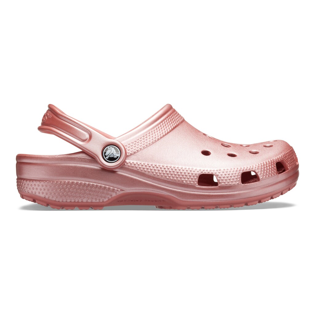 crocs adult classic metallic clogs