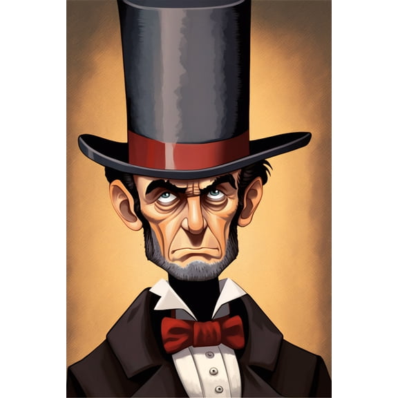 24x36 gallery poster, President Abraham Lincoln p3
