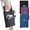 Gray, variant on Crutch Comfort Large Universal Crutch Pouch/Pocket/Bag with Key Clip, Water-Repellent, Black