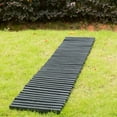 thumbnail image 3 of Black Garden Pathway Track Outdoor Flooring Waterproof Tile Anti-slip Pavers Floor Mat, 14" Long, 3 of 7