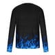 thumbnail image 5 of Blusas y camisas de manga larga con cuello redondo para hombre, blusas casuales de cuello redondo y manga larga, camisetas estampadas, blusas para hombre, 5 of 5