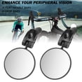thumbnail image 2 of Ghojet Bike Mirrors, Hd Wide Angle Bicycle Rear View Mirrors, 360 Dregree Adjustable Rotation Handlebar Convex Mirror For Mountain Road Bike Cycling (2 Pcs), 2 of 7