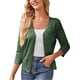 thumbnail image 1 of Suéter de mujer, abrigo, manga larga, cuello, color sólido, punto, cárdigan, chaqueta, blusa para mujer, 1 of 4