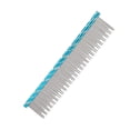 thumbnail image 3 of Pet Steel Combs, Static Stainless Steel Cat Comb with Comfortable Non Slip Handle Two Different Density Wire Teeth to Open Tangled Hair and Make Hair Fluffy, 3 of 7