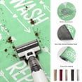 thumbnail image 6 of Laundry 8FT Round Area Rugs for Living Room Wash Dry Fold Repeat Arrows Love Heart Green Ultra-Thin Non-Slip Round Rugs Machine Washable Low Pile Circle Carpet for Bedroom Kitchen Nursery, 6 of 9