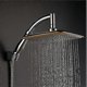 thumbnail image 1 of 360 Swivel Joint 9 Inch Square Rainfall Overhead Shower Head Ionic Filtration High Pressure Saving Water Handheld Shower Autumn And Winter, 1 of 4