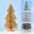 thumbnail image 5 of 8.5cm Mini árbol de Navidad resistente, árbol de Navidad de plástico ornamental, pequeñas plantas falsas para el hogar, 5 of 5