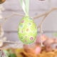 thumbnail image 5 of Decoraciones de Pascua para el Hogar 3 Piezas Colgando Simulación de Pintura de Bricolaje, Huevos de Plástico Verde 15x5x3cm para la Disposición de la Escena, Apoyos de Resurrección, 5 of 6