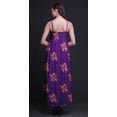 thumbnail image 3 of Bimba Floral Ladies Long Summer Sleeveless Tye Dye Print Casual Maxi Beach Dress-XXX-Large, 3 of 6