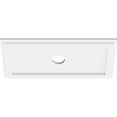 thumbnail image 2 of 18"W x 9"H x 2"ID x 6 1/4"C x 1"P Rectangle Architectural Grade PVC Contemporary Ceiling Medallion, 2 of 11