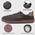 thumbnail image 2 of LBAIO Leather Barefoot Shoes Wide Toe Box Zero Drop Slip-on for Women, 2 of 9