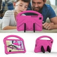 thumbnail image 4 of Dteck Kids Case for Samsung Galaxy Tab A 8.0 inch 2019, EVA Foam Lightweight Shockproof Handle Kickstand Protective Shell Cover For Galaxy Tab A 8.0 SM-T290 T295 2019 Release,Rose, 4 of 6