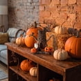 thumbnail image 5 of Halloween Decorations Ghost Pumpkin Tree Stump Ornament, Halloween Tabletop Decoration, Seasonal Home Display, Party Centerpiece, Holiday Decorative Accent, 5 of 7