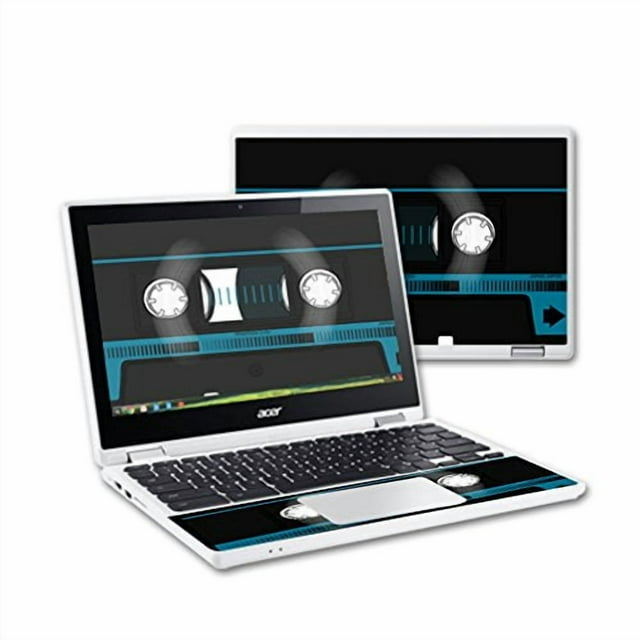 MightySkins Skin Compatible with Acer Chromebook R11 - Cassette Tape | Protective, Durable, and Unique Vinyl Decal wrap Cover | Easy to Apply, Remove, and Change Styles | Made in The USA