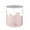 Pink, variant on Desktop Trash Can, Green Cute Small Plastic Scandinavian Storage Bucket with Lid for Bedroom Bedside Office, Multi Scene Use with Wider Pressure Ring