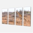 thumbnail image 2 of Giraffe Walking through African Forest - Animal Canvas Art Print, 2 of 3