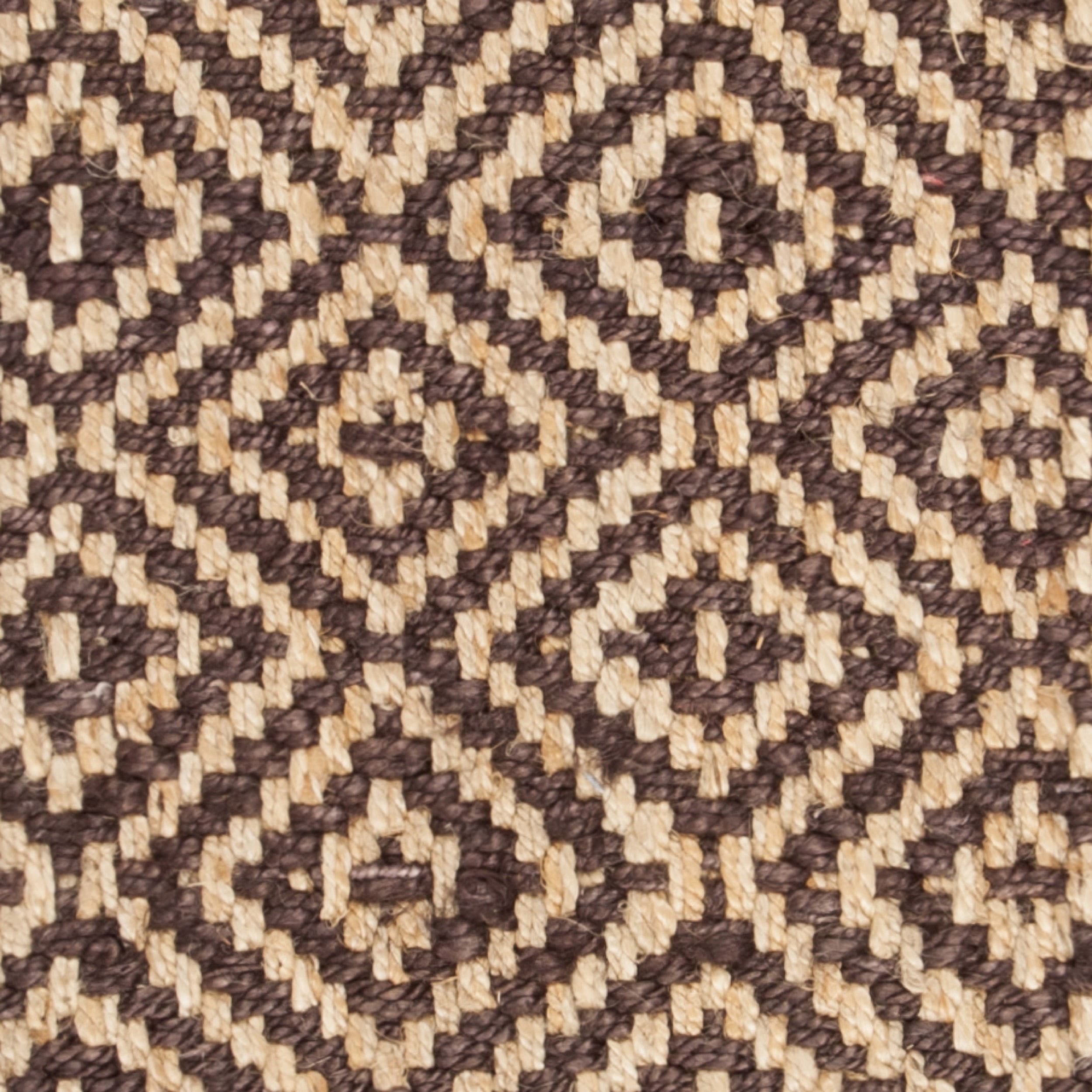 SAFAVIEH Natural Fiber Thomas Geometric Jute Runner Rug, Brown/Natural, 2'3" x 8'
