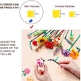 thumbnail image 4 of Conjuntos de ramos de flores, mini flores artificiales, bloques de construcción para regalos, ladrillos para construir ramos de flores DIY., 4 of 6