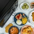 thumbnail image 7 of Nostalgia 0.7 cu ft Retro Microwave Oven, 700W Countertop Microwave Oven with 8 Auto Cook Programs, Black, 7 of 7