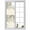 Green, variant on Green Brown Botanical Window Privacy Film, Farmhouse Eucalyptus Leaves Rustic Static Cling UV Sun Blocking Heat Control Window Tint, Non-Adhesive One Way Windows Privacy Cover 29.5''x78.7''