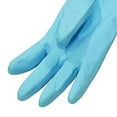 thumbnail image 5 of G & F Products Household Cleaning Gloves Long Cuff Latex-Free Soft Lining Reusable Pink and Blue 2 Pairs Medium, 5 of 8