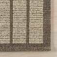 thumbnail image 4 of Rugs USA Eva Block Stripe Wool Area Rug, 5' x 8', Eva Brown, 4 of 10