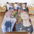 thumbnail image 1 of G dragon Zipper Closure Ultra Soft Thread Count Machine Washable Duvet Cover Sets for All Season, 1 of 5