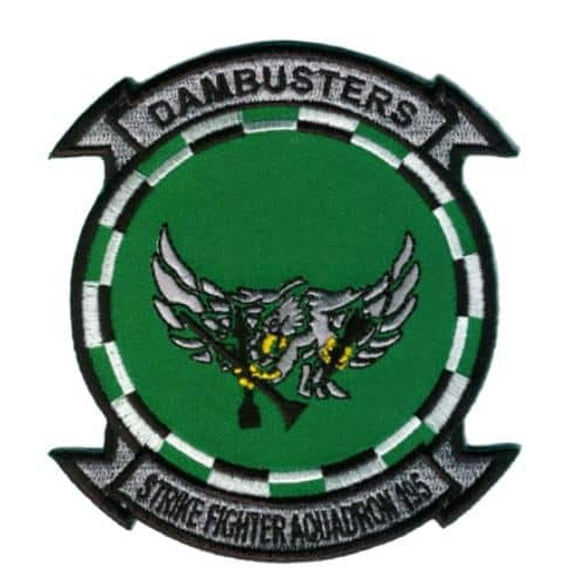 VFA-195 Dambusters Squadron Patch – Sew On, 4"