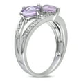 thumbnail image 3 of Everly Women's Amethyst Sterling Silver Ring, 3 of 6