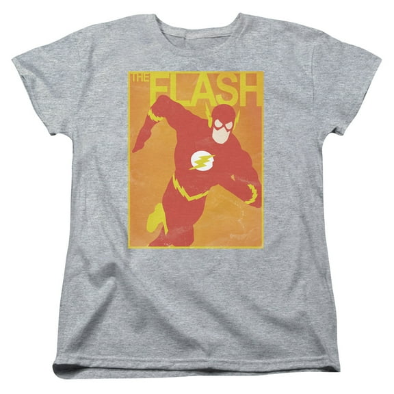 Jla - Simple Flash Poster - Women's Short Sleeve Shirt - X-Large
