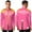 Hot Pink, variant on iiniim Men's Halloween SGT Sergeant Pepper Costume Budget Jacket Cosplay Rock Band 60s Hippy Satin Coat A Red S
