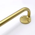 thumbnail image 1 of xianyou-Blackout Curtain Rod 28-48, 3/4 Inch Curtain Rods for Windows Adjustable, Wrap Around Heavy Duty Telescoping Curtain Rods for Bedroom, Living Room, Gold, 1 of 4
