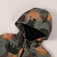 thumbnail image 6 of Boys Rain Jacket Lightweight Rain Coats for Kids Boy Waterproof Jacket Brown 14, 6 of 6