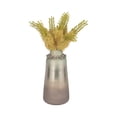 thumbnail image 6 of Glass Vase for Living Room Decor - Refined Home Decor Accents with Modern Finish - Decorative Flower Vase for Room, Bedroom, House, Office, and Table Centerpiece - 17", Silver & Metallic, 6 of 10