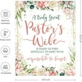 thumbnail image 5 of Pastors Wife Gifts, Pastor Wife Appreciation Gifts, Christmas Birthday Gifts for Pastors Wife, Pastor Appreciation Gifts for Women Throw Blanket (50"X60"), 5 of 6