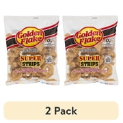 (2 pack) Golden Flake Chicharrones, Super Strips, Bag
