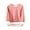 Pink, variant on Antinious Women Solid Lamb Fleece Flannel Crew Neck Long Sleeve Sleep Shirt,Sleep Shirts for Women,Women Tops,Black,XL