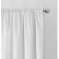 thumbnail image 2 of Eclipse Draft Stopper 63" Room Darkening Rod Pocket Window Curtains Panel, 2 of 3
