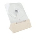 thumbnail image 1 of Transparent Desktop Fan, Quiet and Magnetic Wall Mounted Design 4 Wind Speed Clear Magnetic Portable Fan for Daily Home Camping, 1 of 7