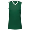 thumbnail image 1 of Maillot Rover pour Femmes, Vert Foncé et Blanc - 2TG, 1 of 1