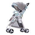 thumbnail image 1 of Cochecito de bebé High View Pram One Step Fold Convertible ligero, 1 of 8