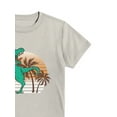 thumbnail image 3 of Wonder Nation Boys Sunshine Dino Classic, Crew Neck, Short Sleeve, Graphic T-Shirt, Sizes 4-18, 3 of 3