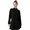 Black, variant on Women's UPF 50+ Sun Protection Long Sleeve Full Zip Quick-Dry Outdoor Workout Track Jacket